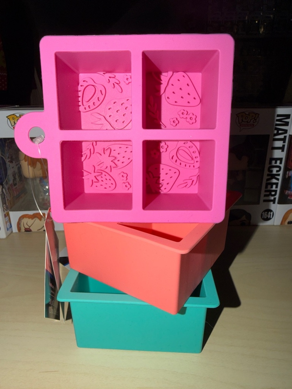 Silicone Ice Cube Trays - Set of (3)